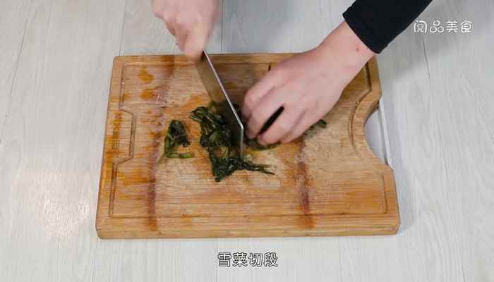 雪菜烧肉怎么烧好吃(上海青雪菜的做法步骤图)