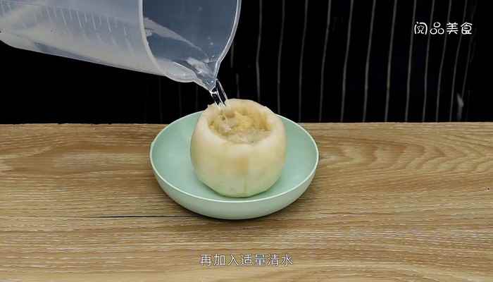 贝母蒸梨的做法与功效(红枣切片怎么做好吃)