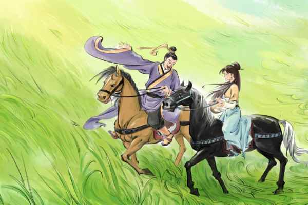 越女词李白拼音版(第二首诗写吴越女子天真活泼的姿态及调皮卖俏的开放型性格)