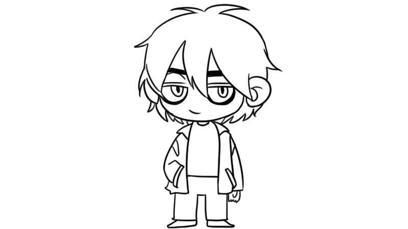 刺客伍六七简笔画画法(刺客伍六七绘画教程简笔画)