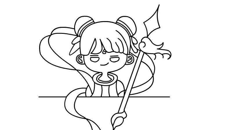 哪吒图片大全魔童的简笔画(哪咤和哪咤的区别是什么)