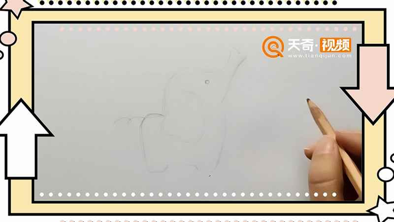 大象怎么画(铅笔描出大象的形象有哪些)