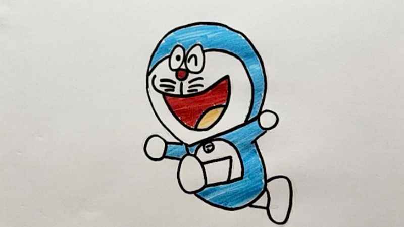 哆啦a梦简笔画(哆啦a梦简笔画简单又可爱)