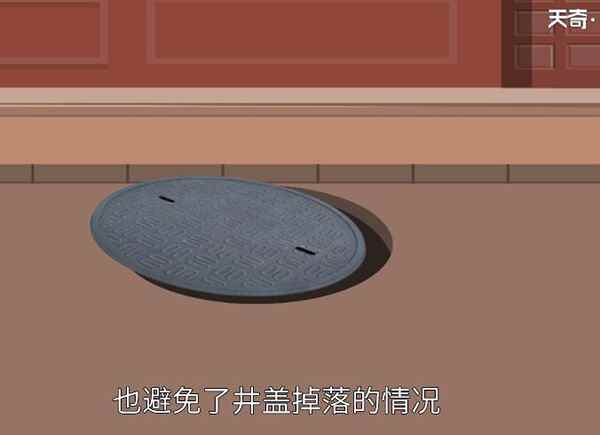 井盖为什么是圆的(井盖为什么会是圆形的)