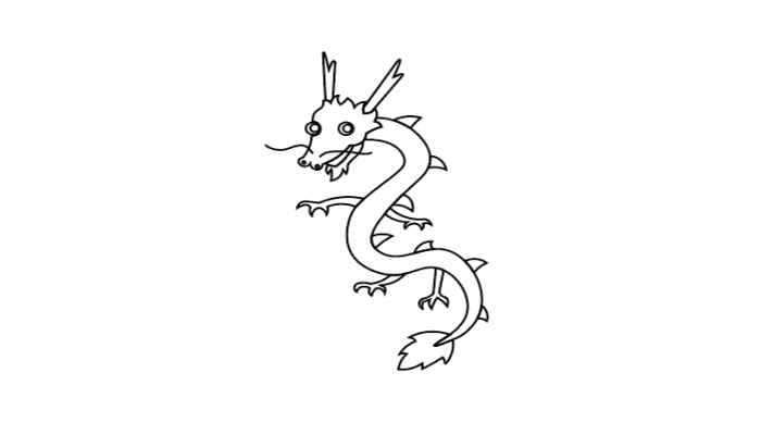 龙的画法 龙的画法怎么画