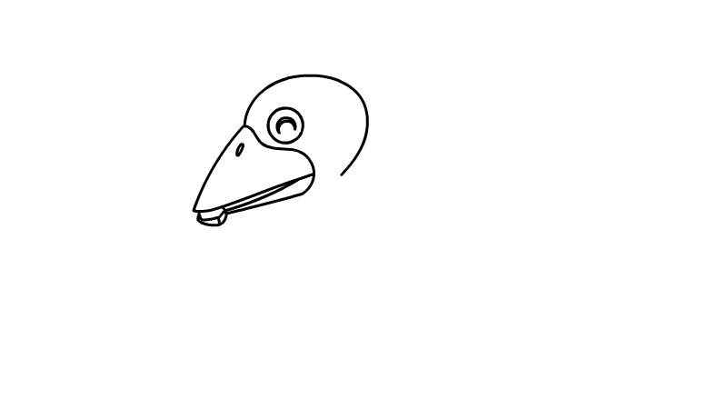 乌鸦简笔画(乌鸦简笔画简单又好看)