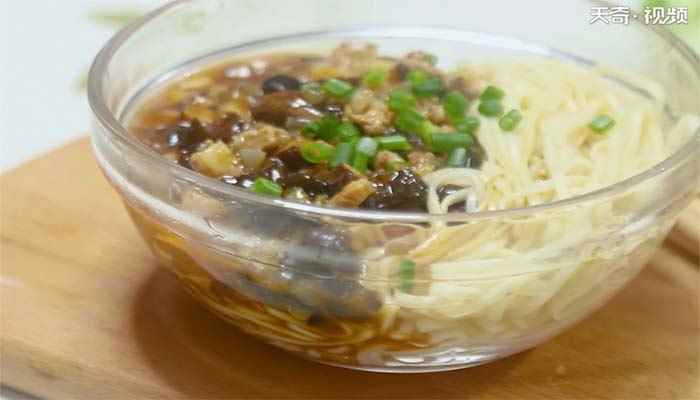 打卤面的做法(面条怎么做好吃)