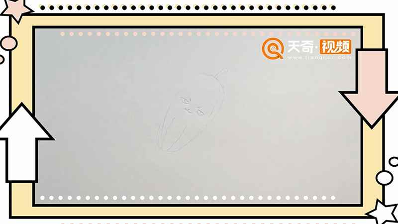 苦瓜简笔画
