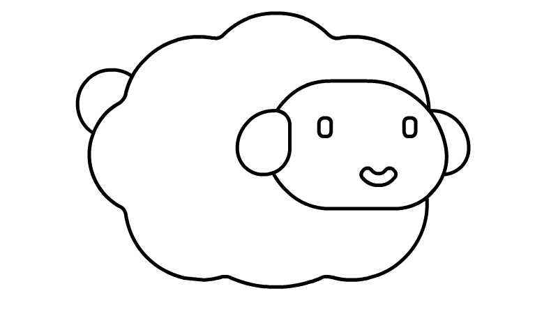 羊简笔画的画法 羊简笔画怎么画