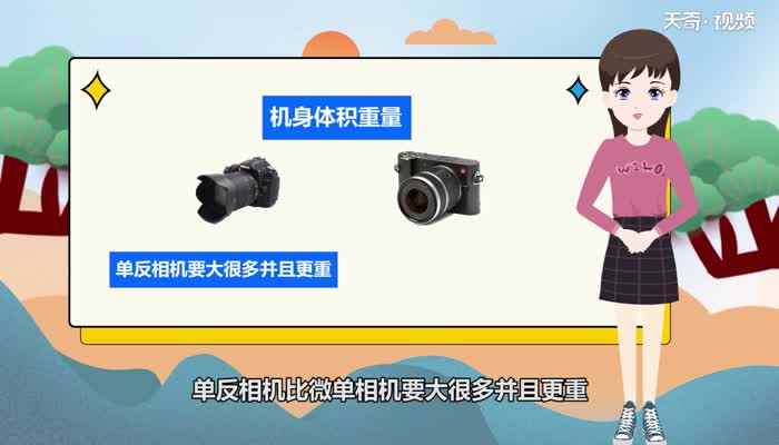 微单和单反相机的区别(单反与微单之间有什么区别)