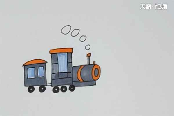 火车简笔画(火车简笔画大全)