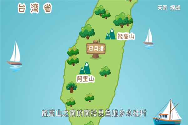 日月潭在哪个省