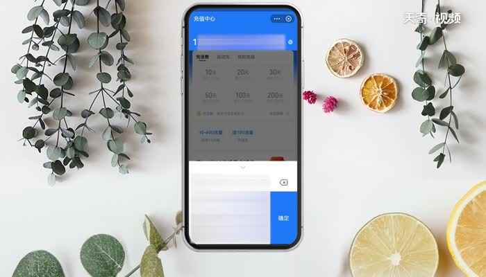 电信如何查询话费(支付宝10.2)