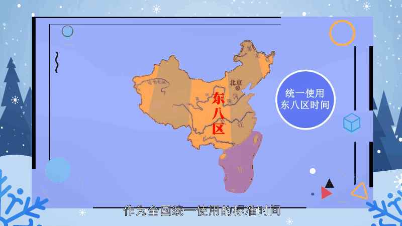北京时间实际上是东几区(我国统一使用的北京时间)