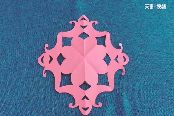 剪纸团花(花纹纹理的方法有哪些)
