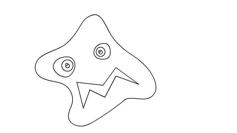 怎么画细菌简笔画(细菌涂上颜色可以了吗)