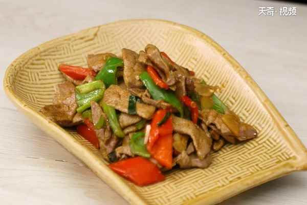 嫩炒猪肝的做法(猪肝怎么做最好吃)