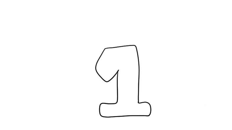 数字画动物(画出长颈鹿的脖子和细节)