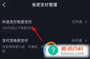 怎样取消抖音免密支付