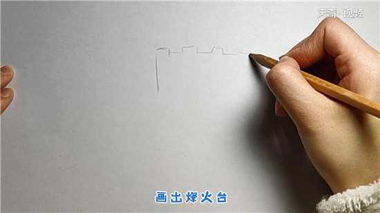 长城简笔画(长城简笔画)