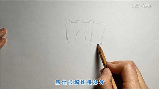 长城简笔画(长城简笔画)
