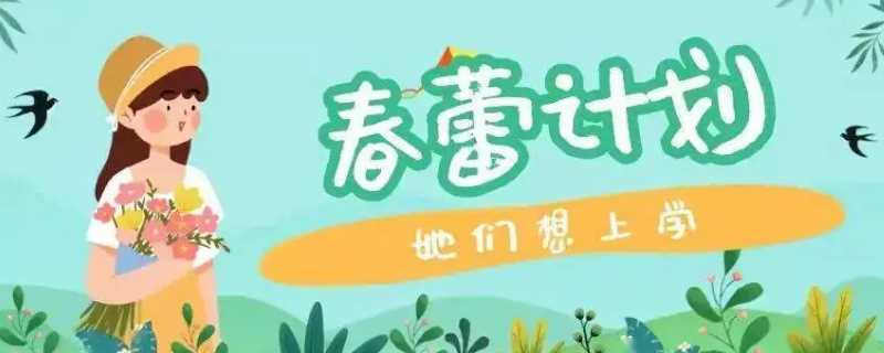 春蕾计划是什么意思（春蕾计划是什么意思多少钱）?(春蕾计划)
