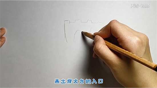 长城简笔画(长城简笔画)