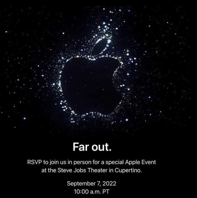 iPhone14来了！苹果官宣发布会时间：北京时间9月8日凌晨1点