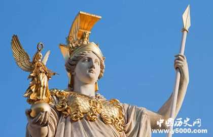 雅典娜：古希腊神话中十二主神之一的智慧女神(希腊女神)
