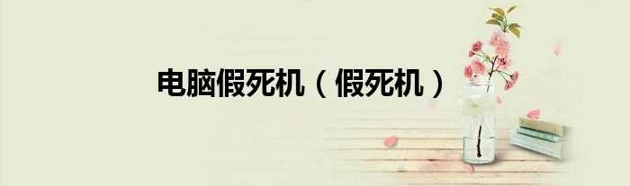 假死机_电脑假死机(假死机)