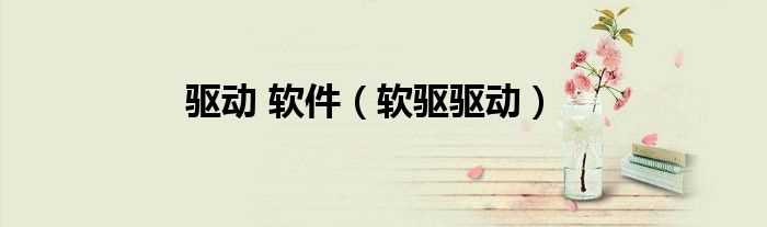 软驱驱动_驱动_软件(软驱驱动)