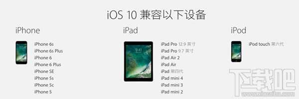iPhone6s可以升级ios10正式版吗 ios10正式版可升级设备介绍