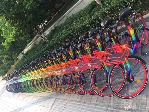 七彩单车是什么?七彩单车是什么颜色的?