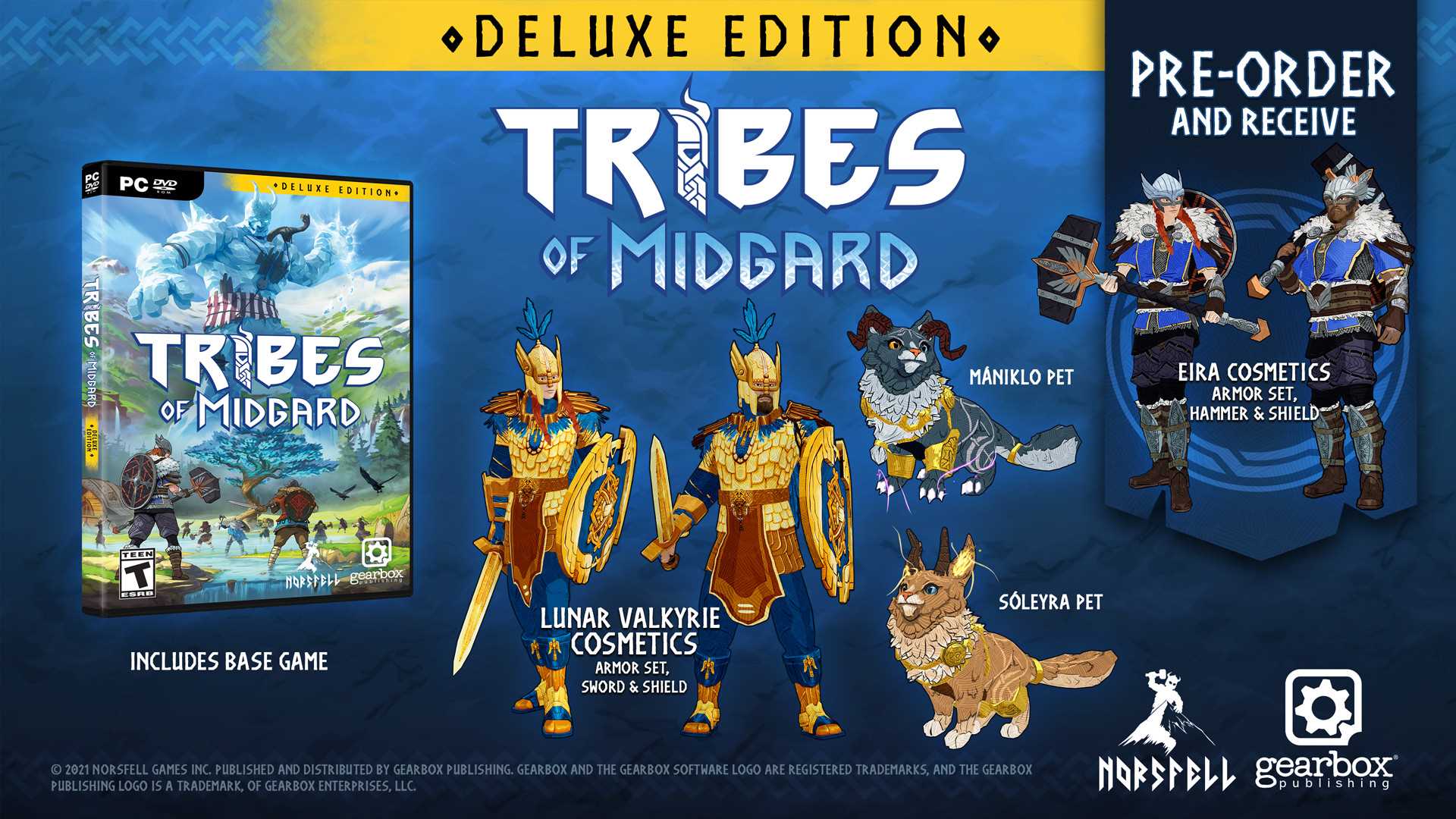 《米德加尔德部落》游戏豪华版内容一览