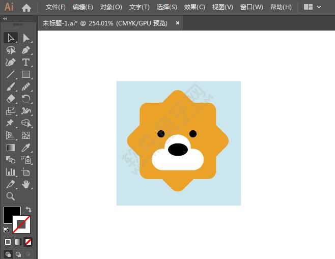 ai绘制苏宁LOGO标志的方法_苏宁logo