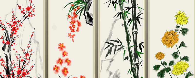 梅花松树竹子有什么特点