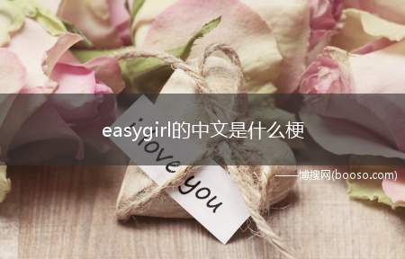 easygirl的中文是什么梗(easygirl的中文意思)