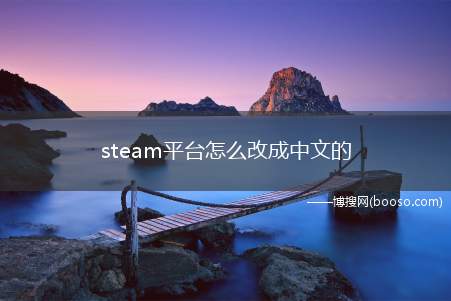 steam平台怎么改成中文的