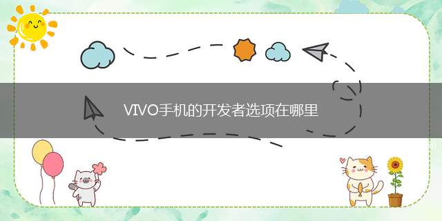 VIVO手机的开发者选项在哪里（演示品牌vivoX60Pro;FuntouchOS10）