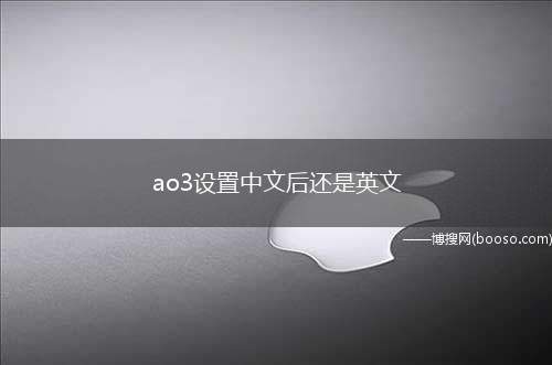 ao3设置中文后还是英文